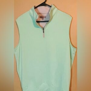 Peter Millar wicking 1/4 zip vest. Men’s Size M